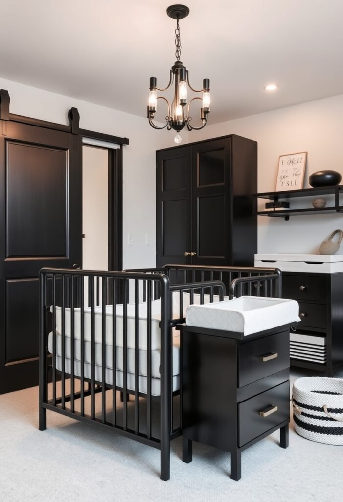 Elegant Monochrome Nursery