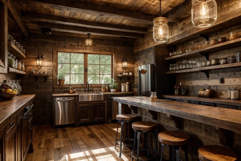 Farmhouse Cozy Bar Concept