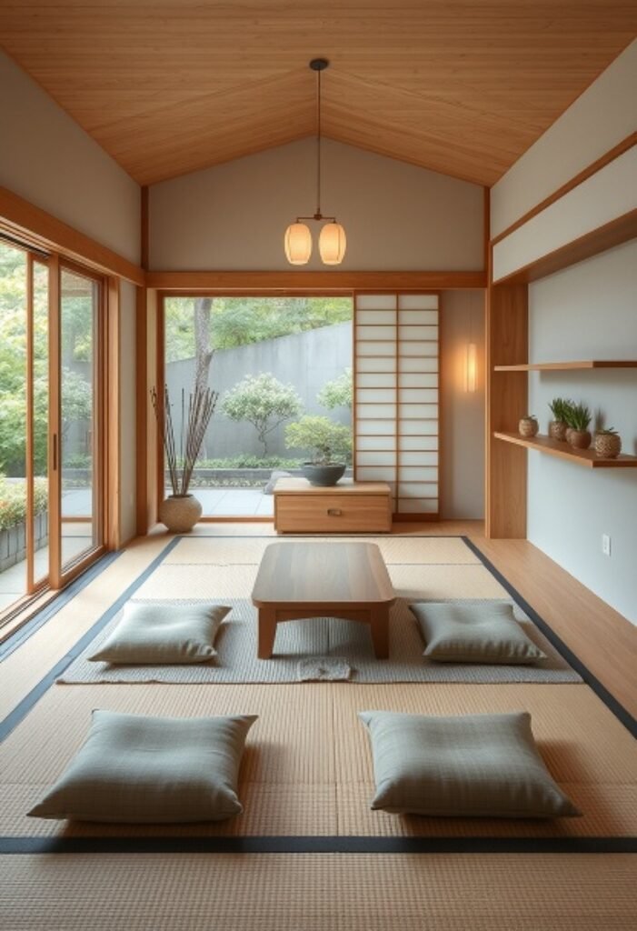 Japanese-Inspired Zen Sanctuary - A Fusion of Tradition and Tranquility