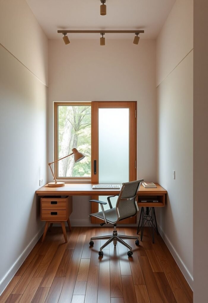 Minimalist Eco-Home Office - Where Simplicity Meets Sustainability