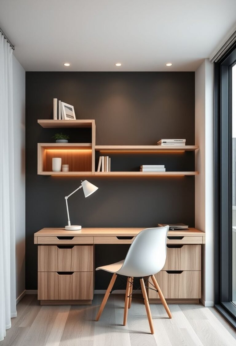15 Sophisticated Study Room Concepts for Small Spaces