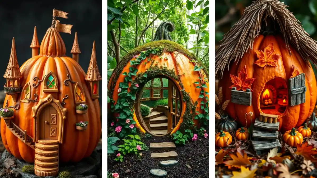 25+ Pumpkin Fairy House Ideas To Create Your Dream Space