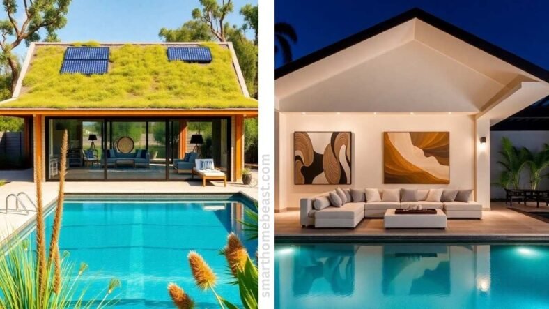 15+ Pool House Design Ideas That'll Transform Your Backyard into a Resort!
