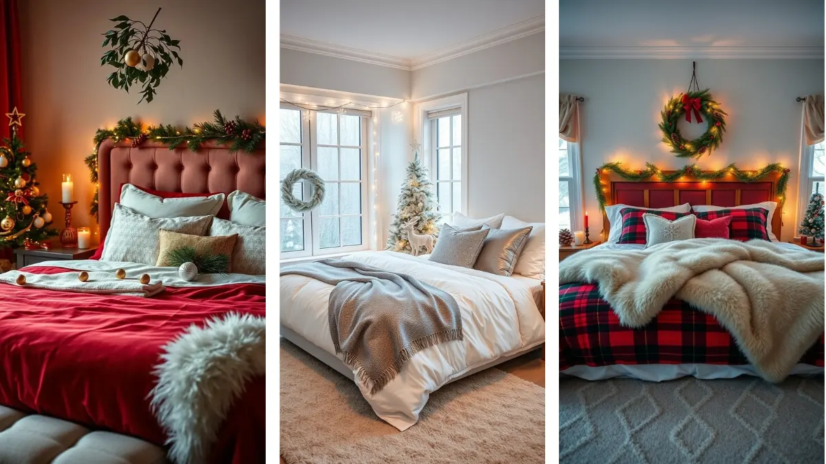 Christmas Bedroom Decor Ideas to Make Your Room Shine