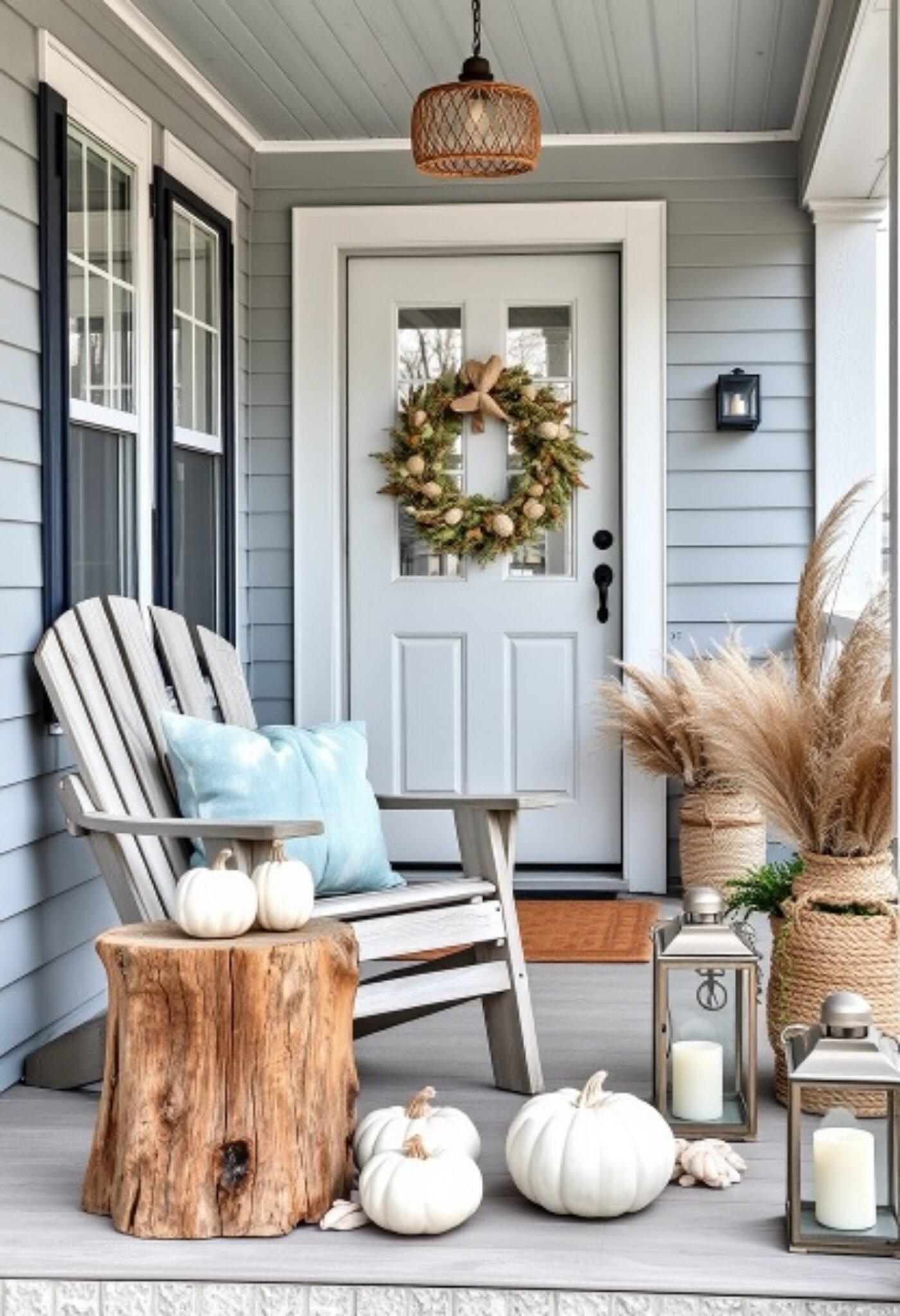 15 Best Small Front Porch Fall Decorating Ideas for Warmth & Style