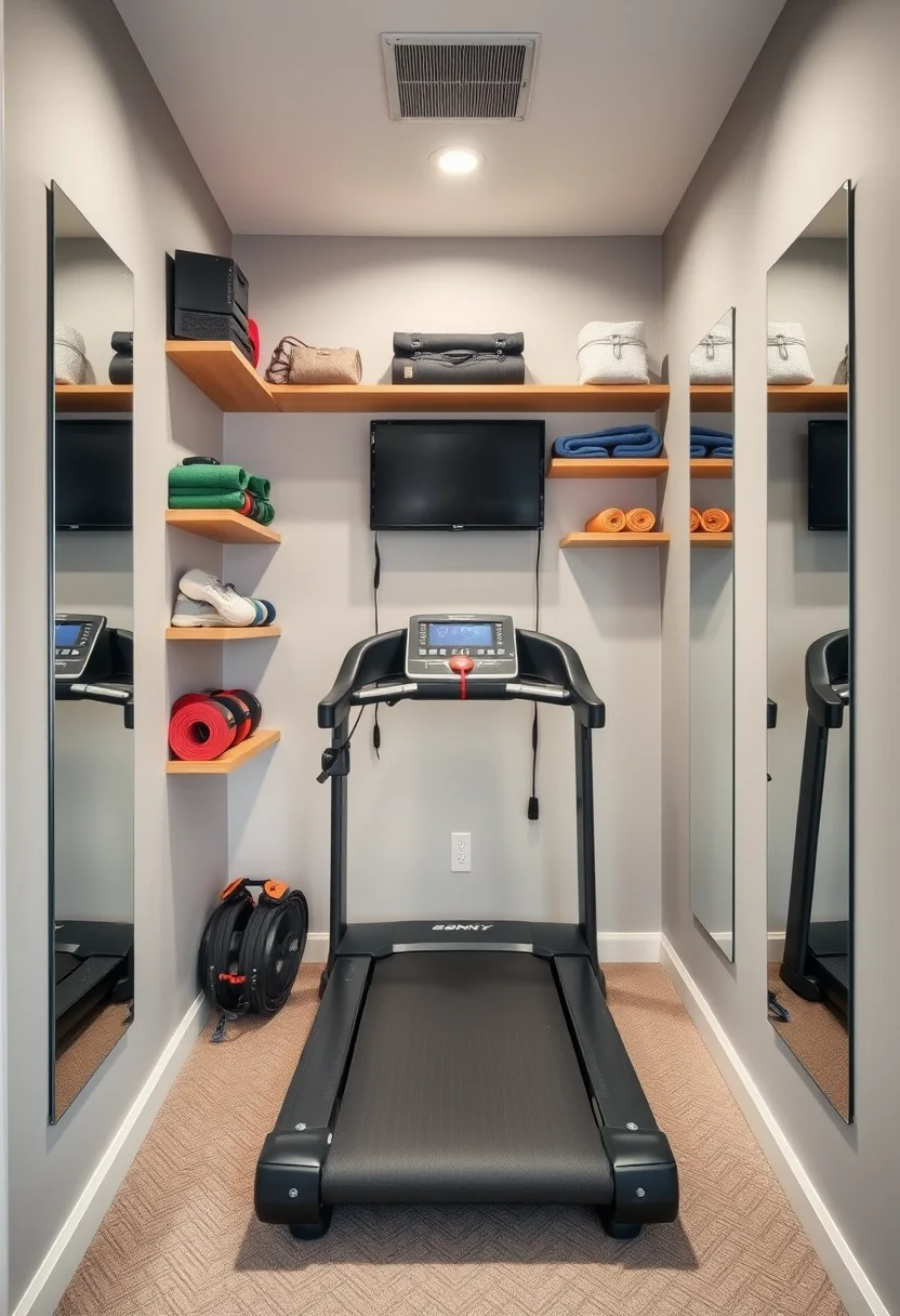 Compact Fitness Nook