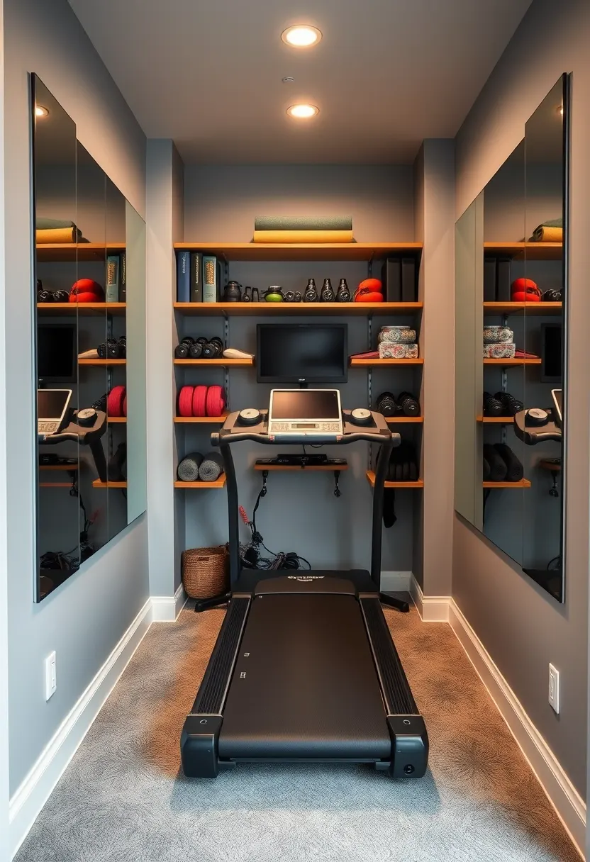 Compact Fitness Nook