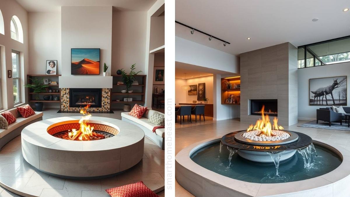 Contemporary Fireplace Design Concepts