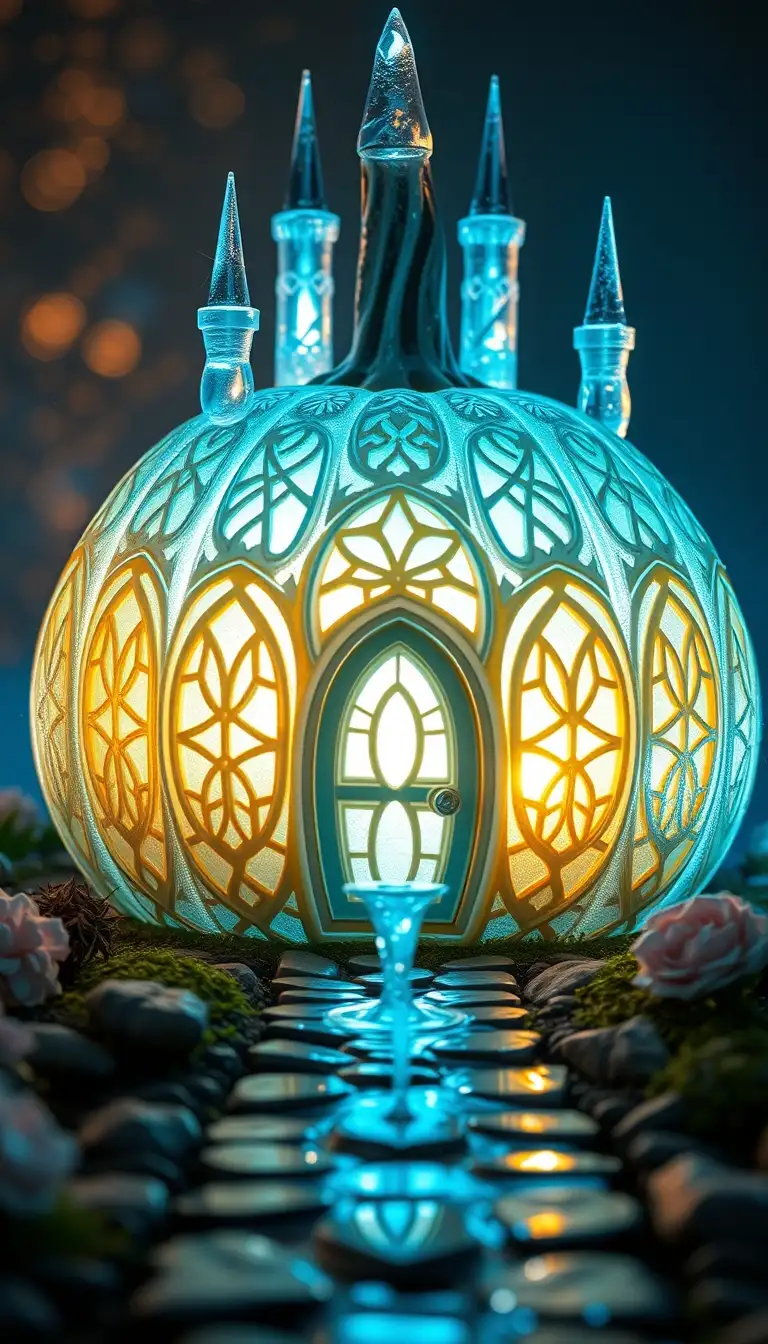 Crystal Pumpkin Palace house idea