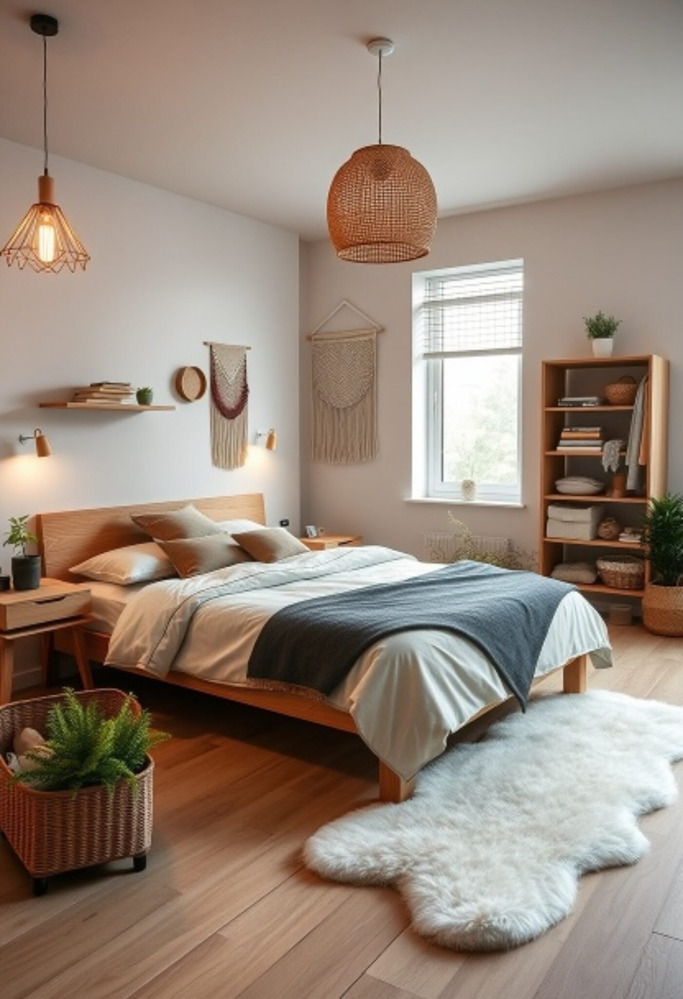 View of Eco-Friendly Scandinavian Home Decor | Sustainable Minimalist Design