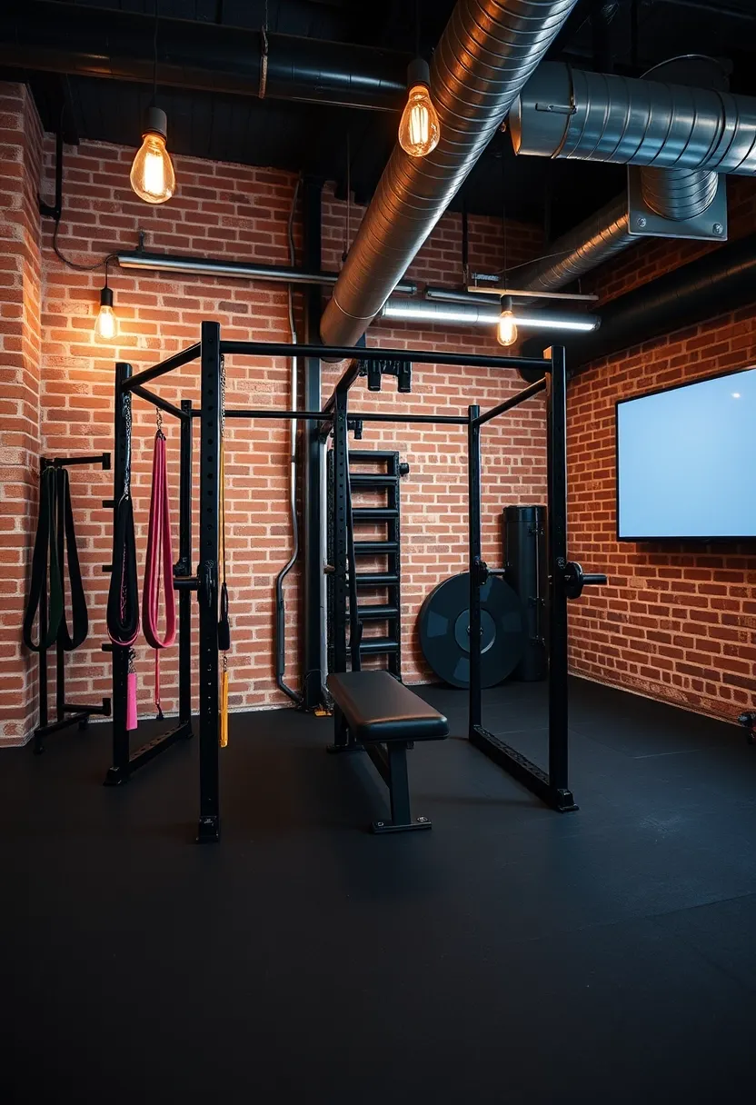 Industrial Loft-Style Gym