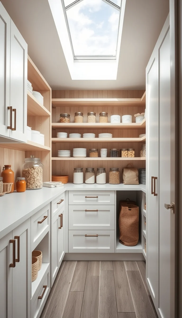 Minimalist Scandinavian Pantry pantry organization ideas 2