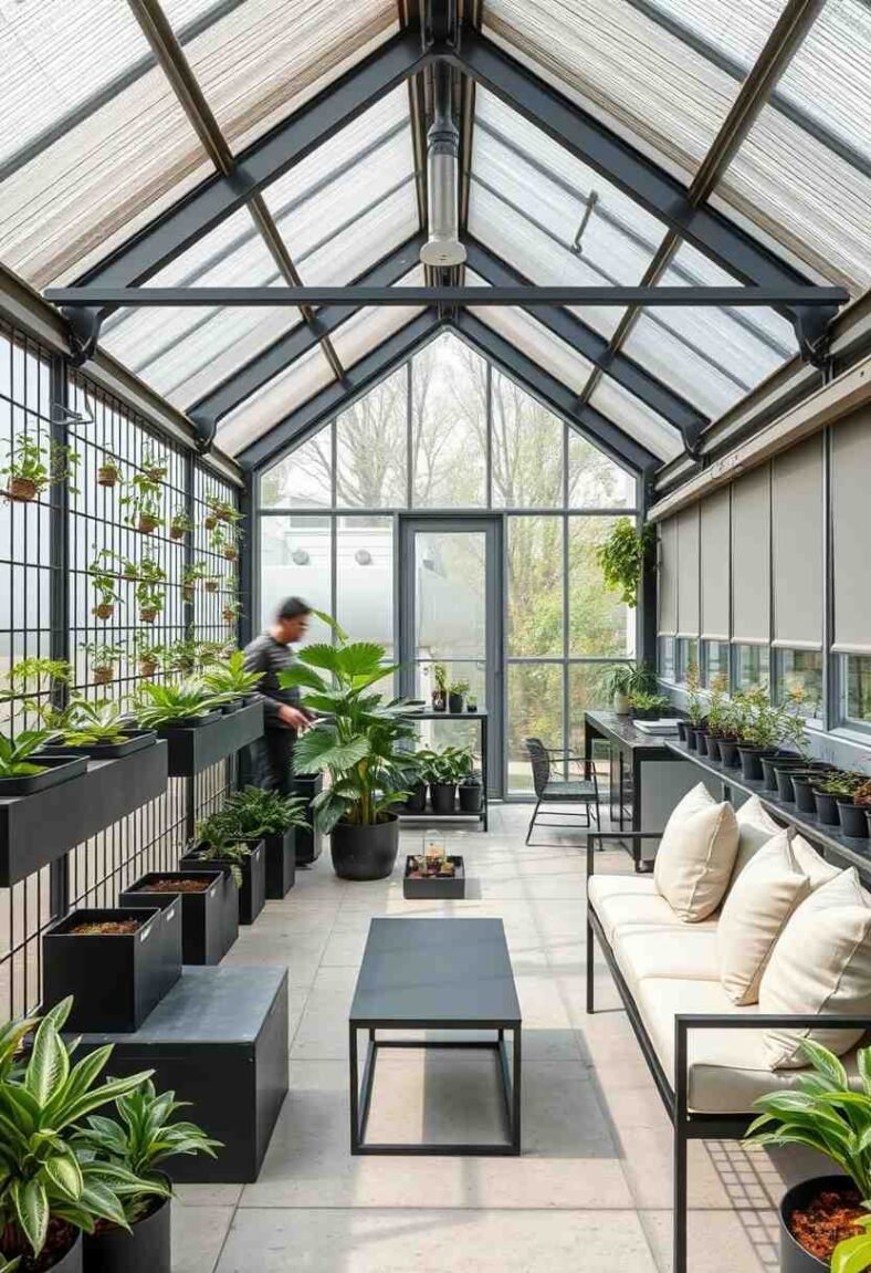 25+ Greenhouse Interiors Inspirations to Transform Your Space