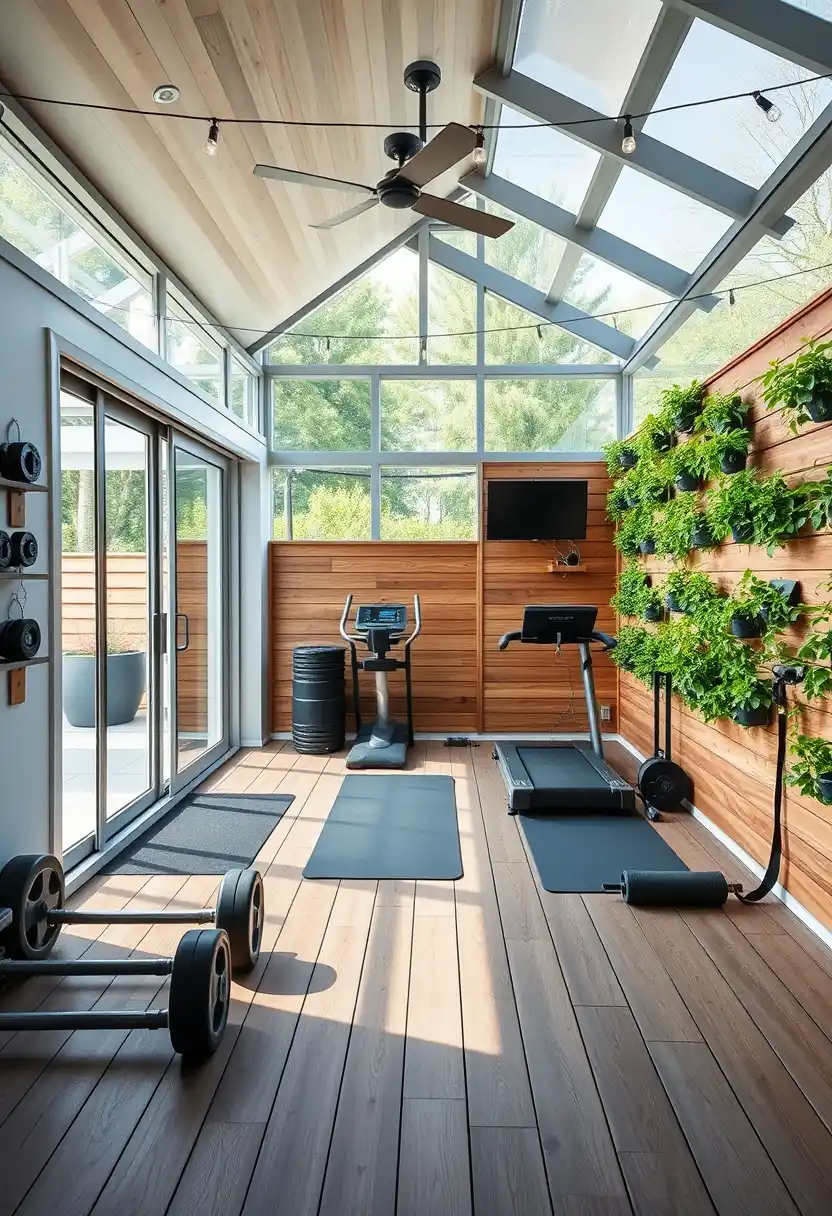 Nature-Inspired Outdoor Gym