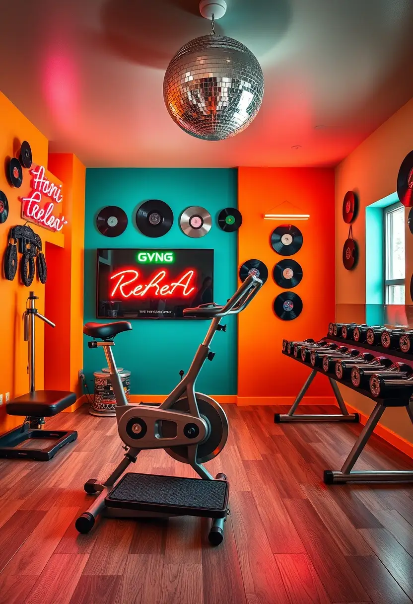 Retro Home Gym Studio 2