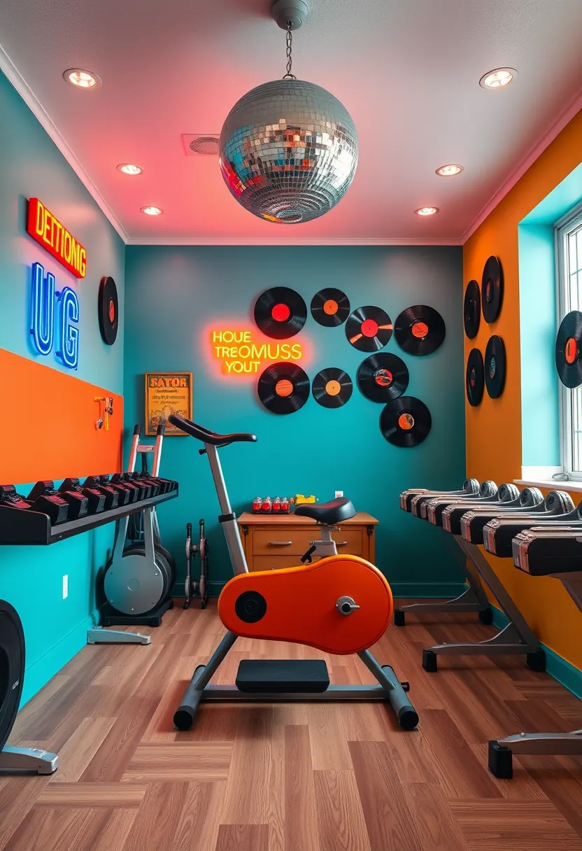 Retro Home Gym Studio