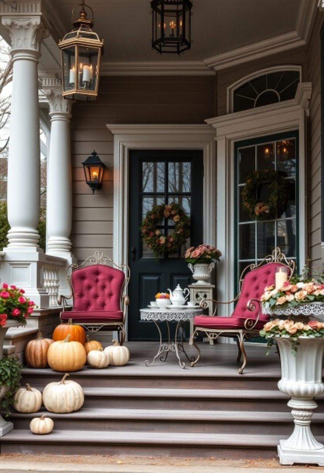 15 Best Small Front Porch Fall Decorating Ideas for Warmth & Style