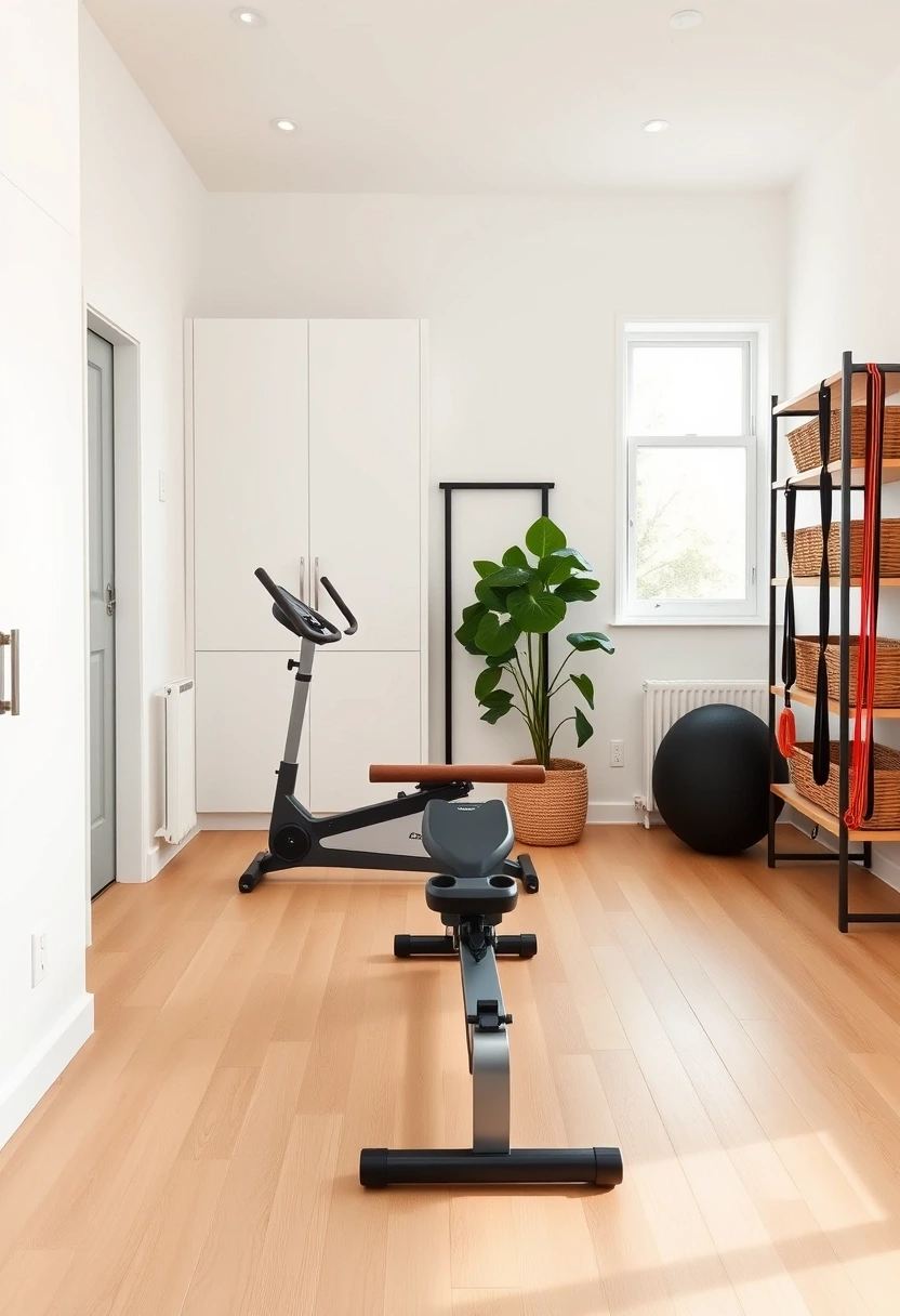 Scandinavian-Inspired Home Gym