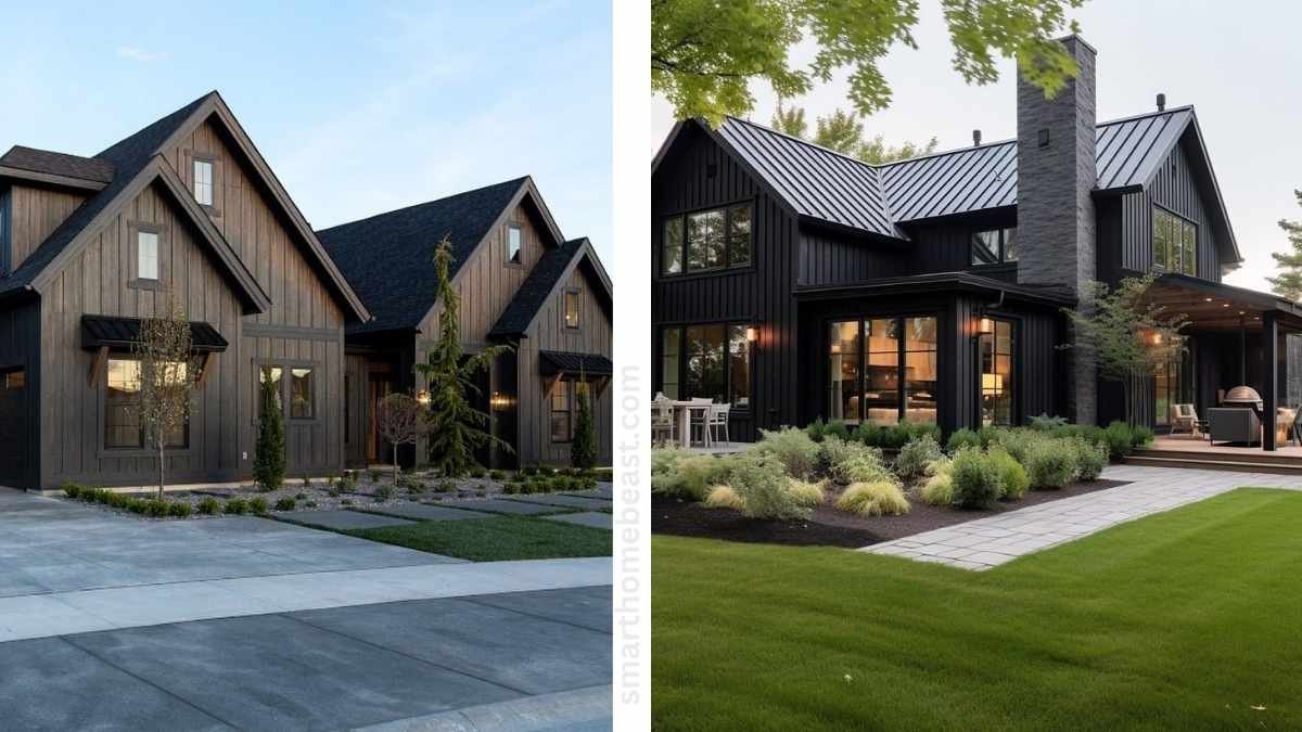 Black Modern Farmhouse Inspo ideas