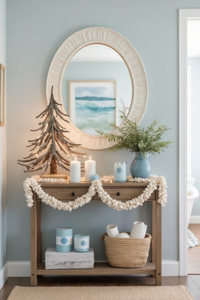 Coastal Christmas Nautical Display – Bringing the Serenity of the Sea to Your Holiday Decor