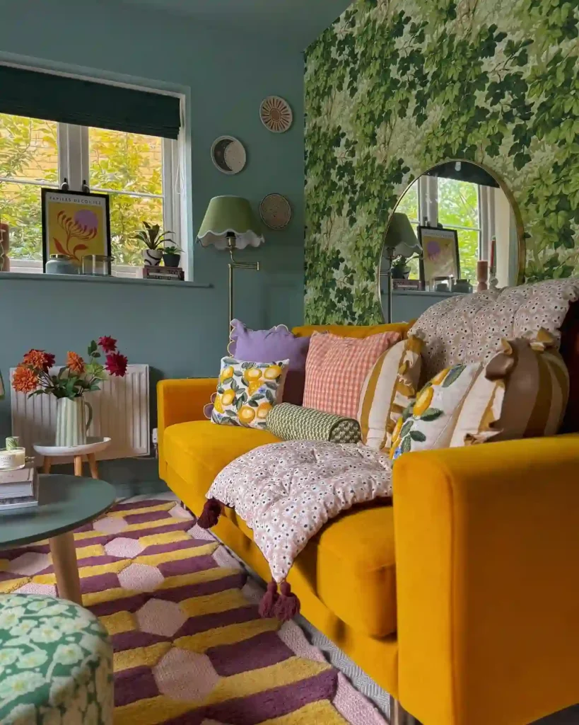 Colorful Comfort: The Perfect Reading Retreat idea2