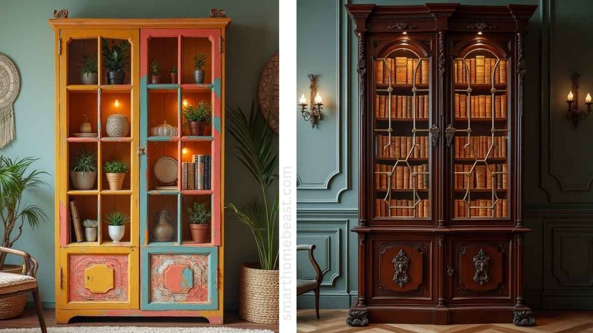 Glass Door Book Shelf ideas