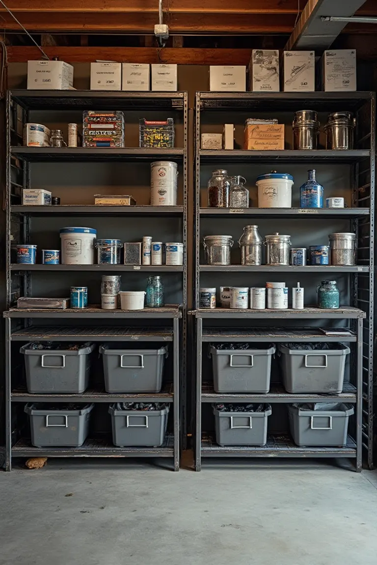 Industrial Basement Storage