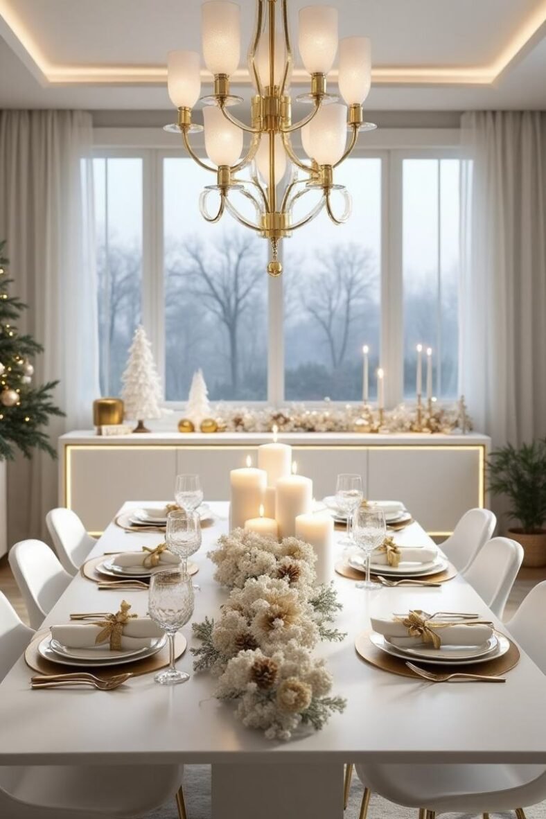 15 White Christmas Decorations Ideas That Scream Winter Wonderland