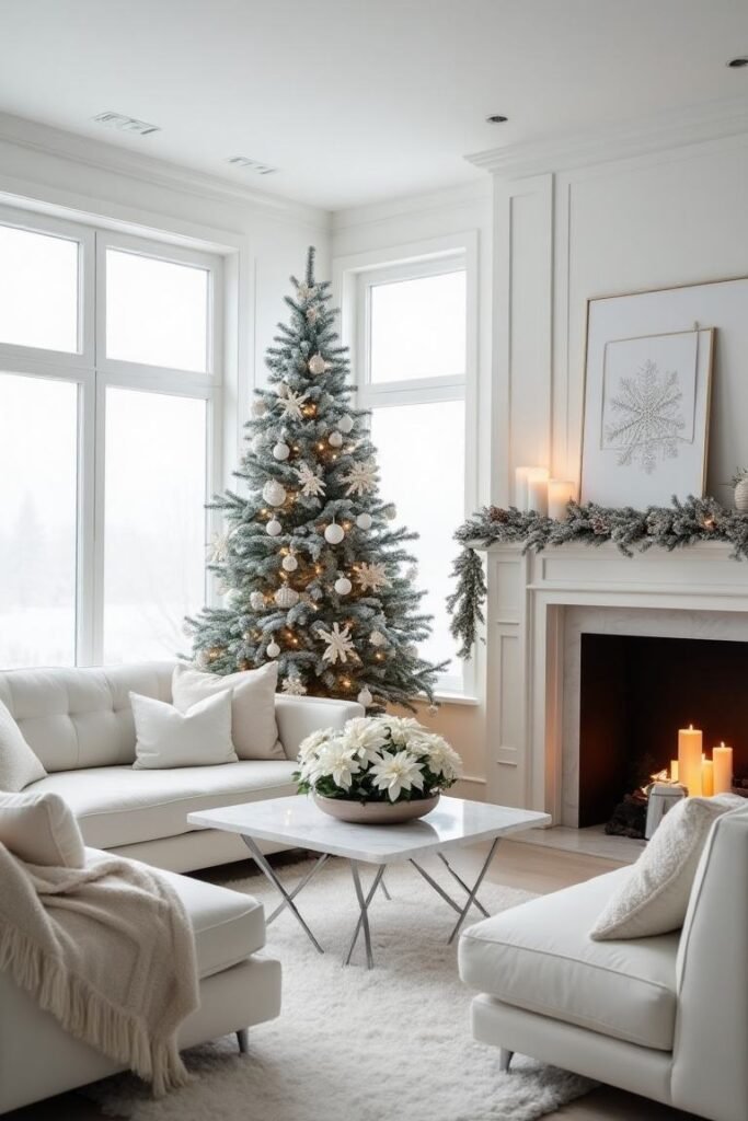 15 White Christmas Decorations Ideas That Scream Winter Wonderland