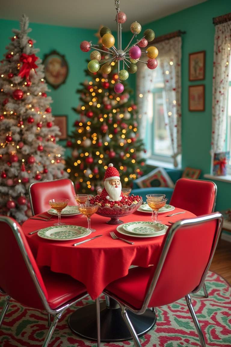 Retro 50s Christmas - Pops of Color and Fun