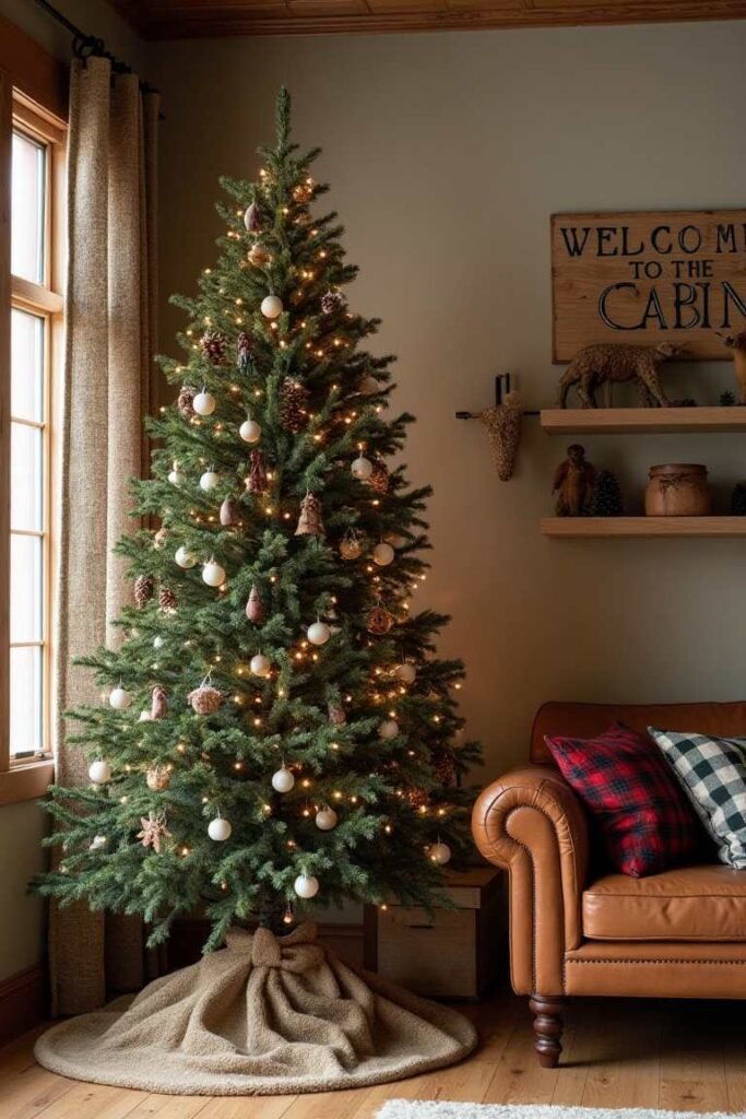 Rustic Cabin Woodland Tree – Bringing Nature’s Charm Indoors