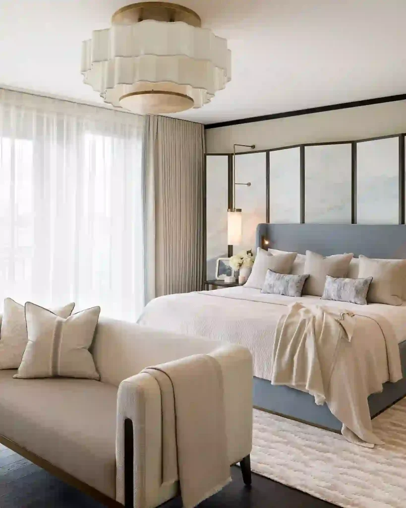 Tranquil Modern Elegance – A Blend of Soft Textures and Light Hues