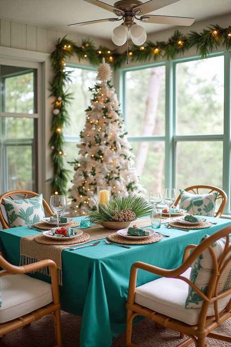 Tropical Christmas - Coastal Vibes and Natural Elements