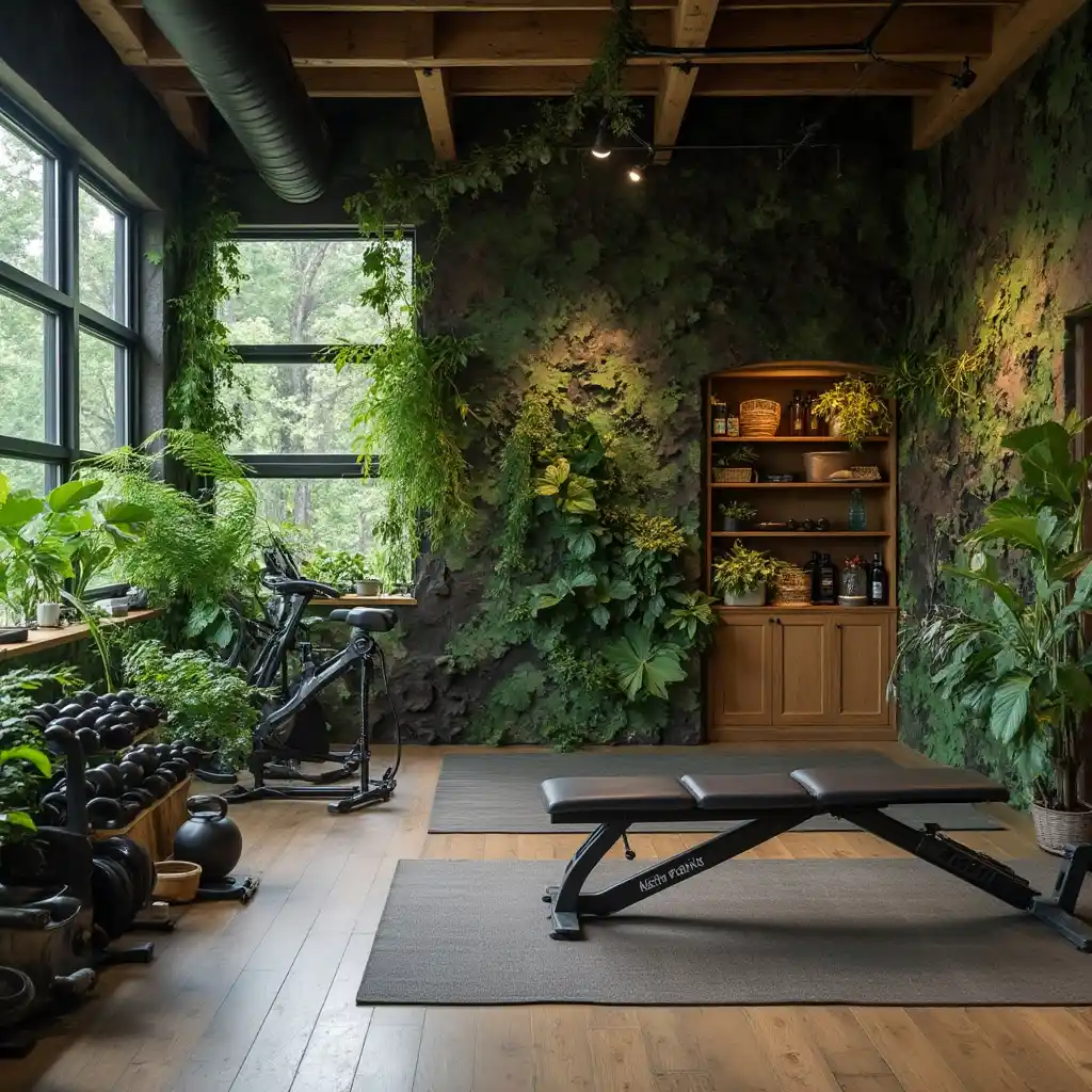 Urban Jungle Home Gym 