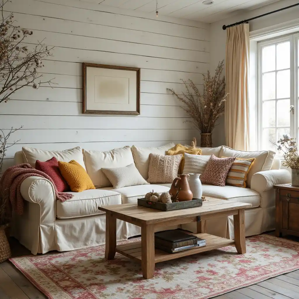 Vintage Farmhouse Autumn Charm Living room idea 1