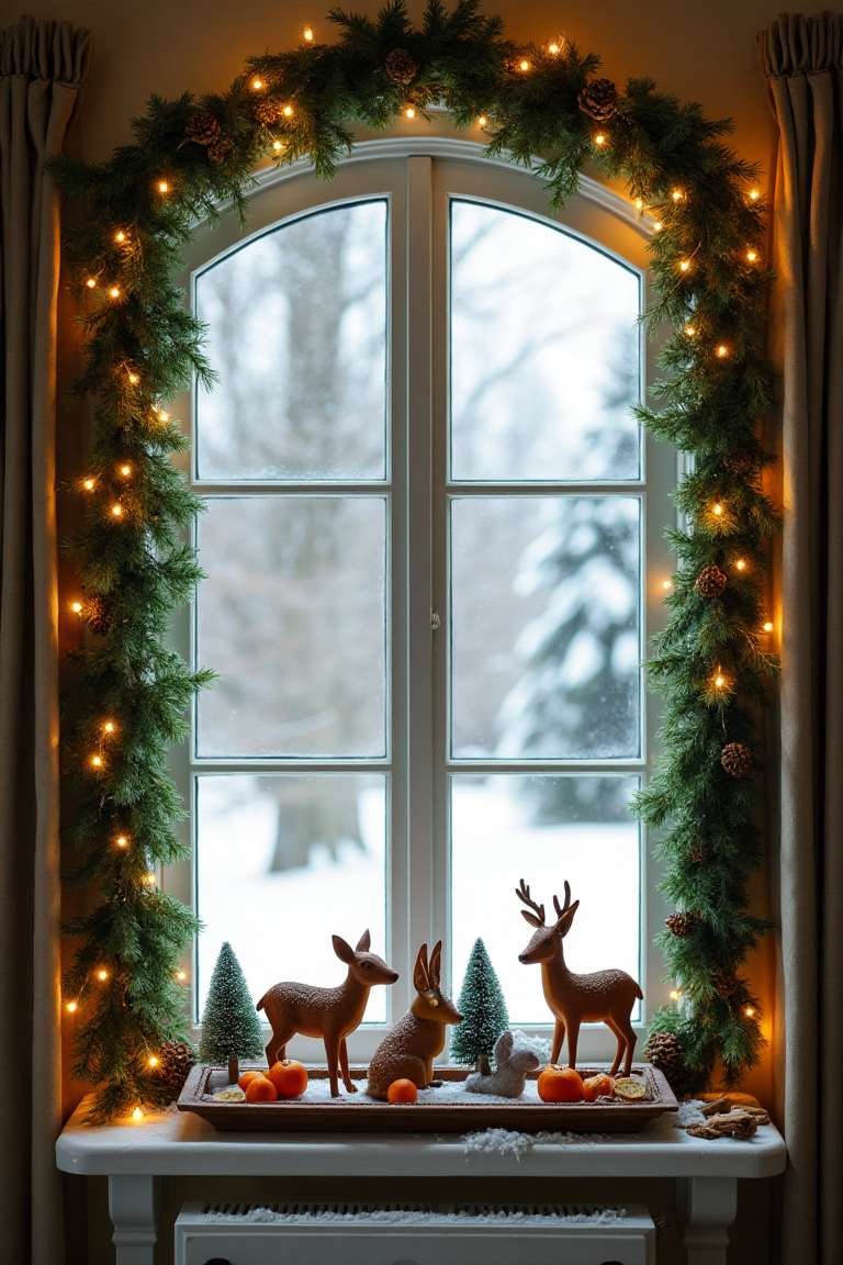 Winter Woodland Theme - Natural Charm with Rustic Accents