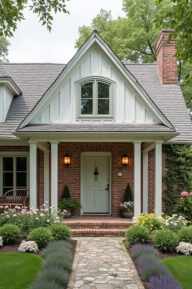 Charming Simplicity - Cottage-Style Farmhouse with Brick Warmth