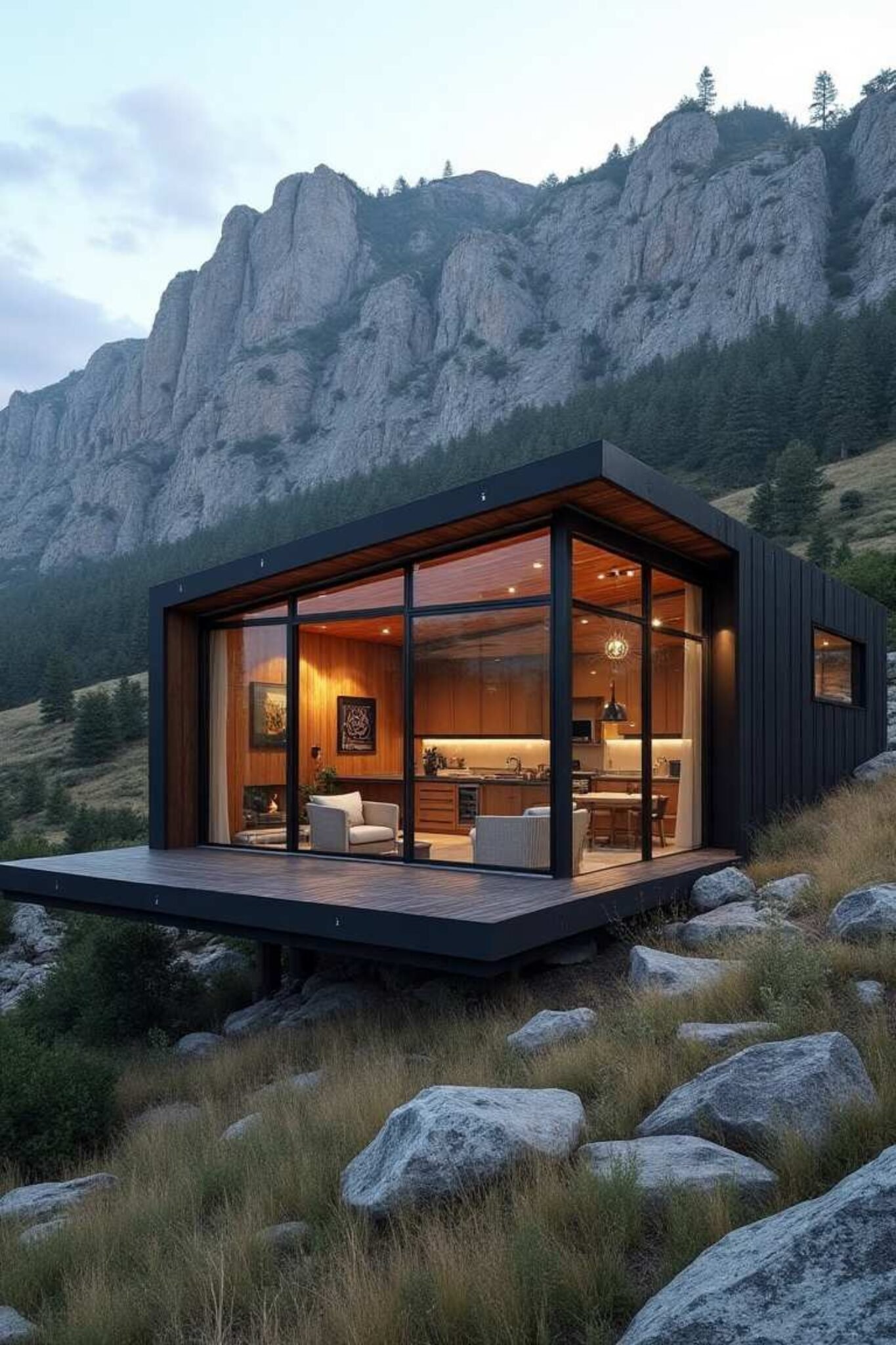Snapshot of Off Grid Modern Penthouse Homes In Mountain