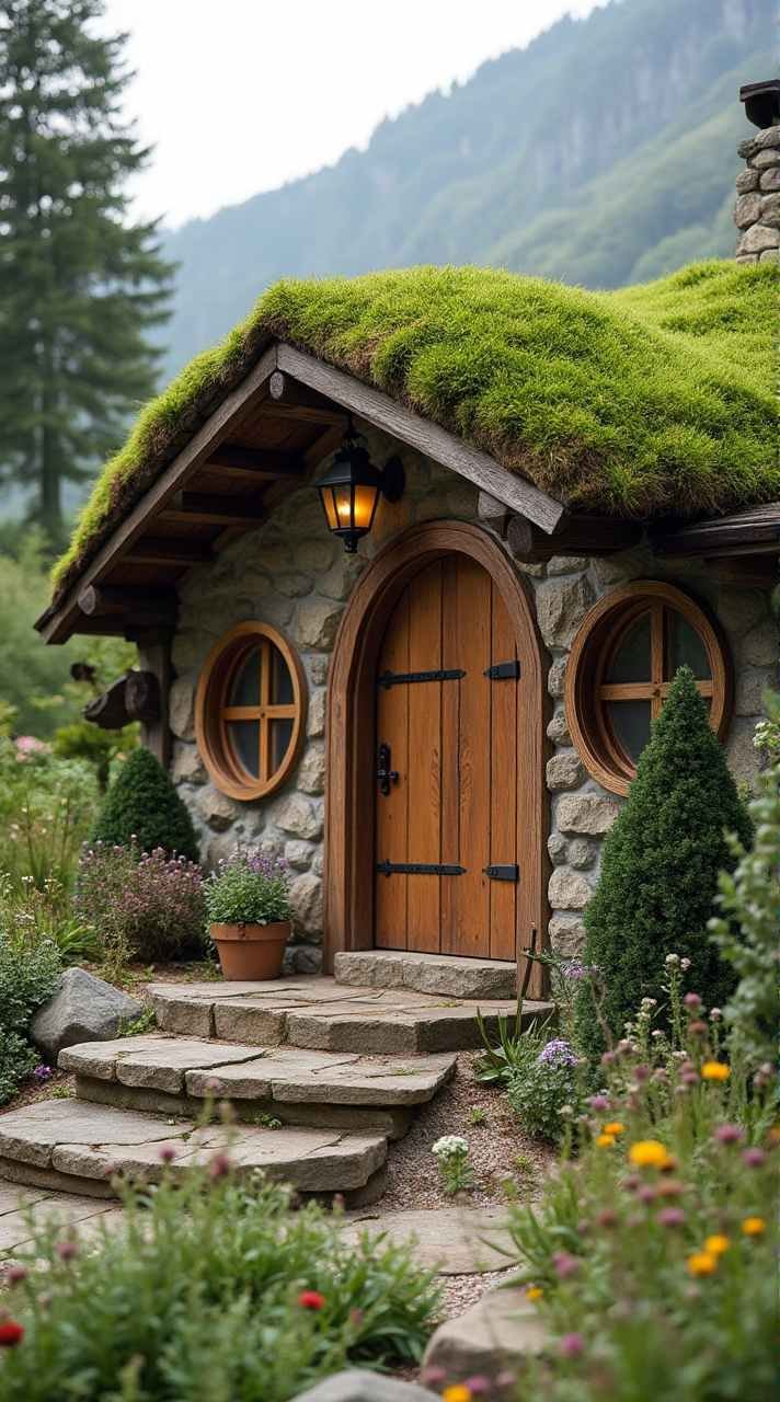 Whimsical Woodland Retreat – Cozy Swiss Hobbit House