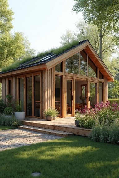 Sustainable Woodland Retreat – Tiny Home with Green Ambitions