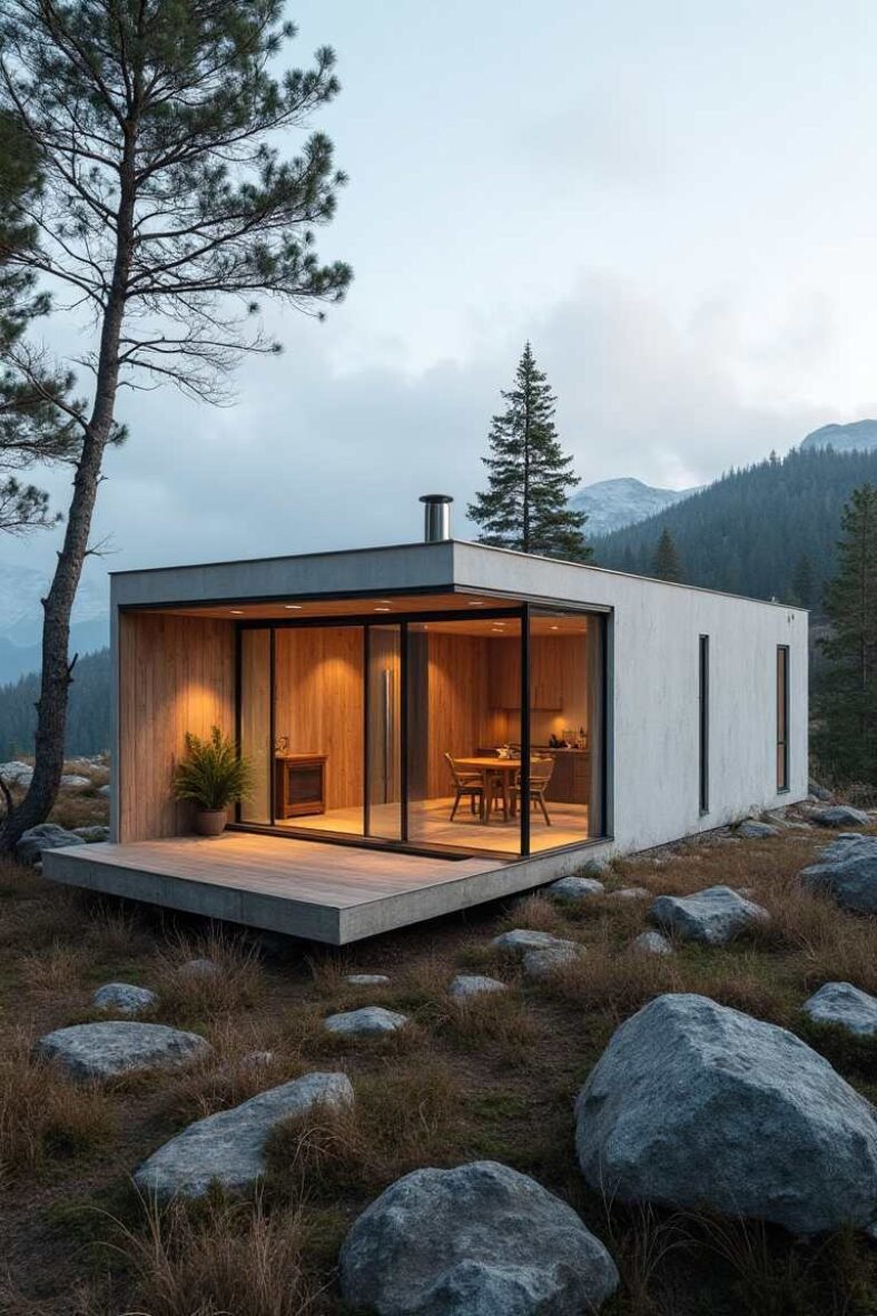 Gallery Detail: 15 Tiny Mountain Cabins That Will Make You Want To