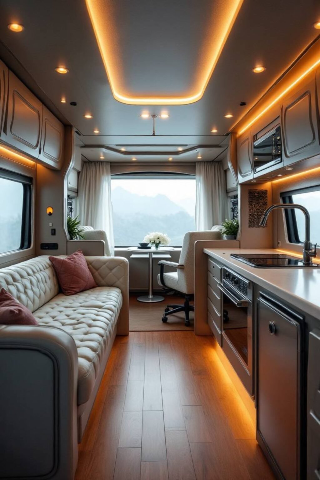 15+ Luxury RV Interior Designs That Will Make You Sell Your House