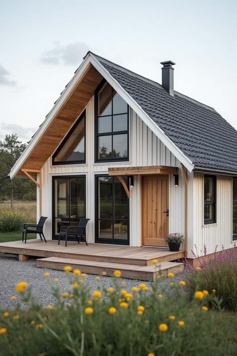 Modern Nordic Farmhouse – Rustic Elegance Meets Tiny Living