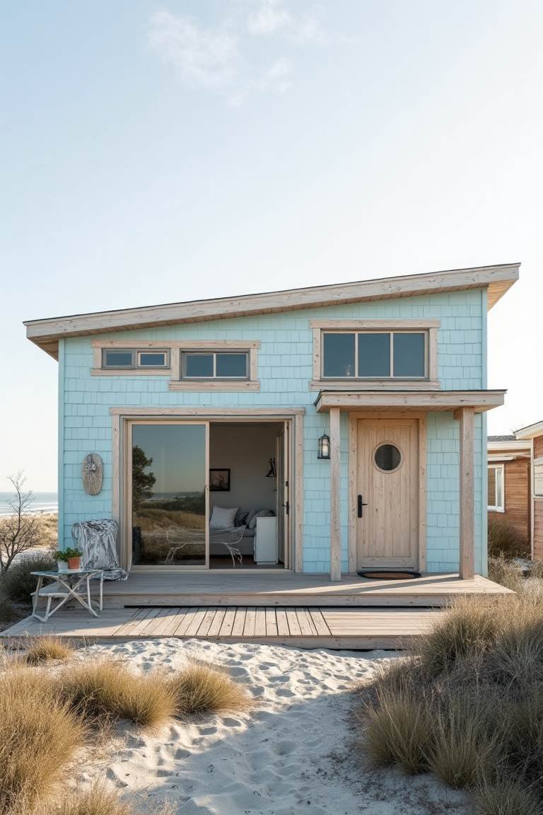 Nordic Coastal Escape – Tiny Home with Endless Beachside Calm