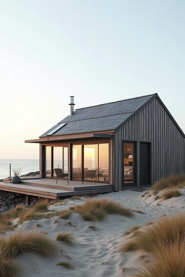 Nordic Shores Haven – A Tiny Home by the Waves