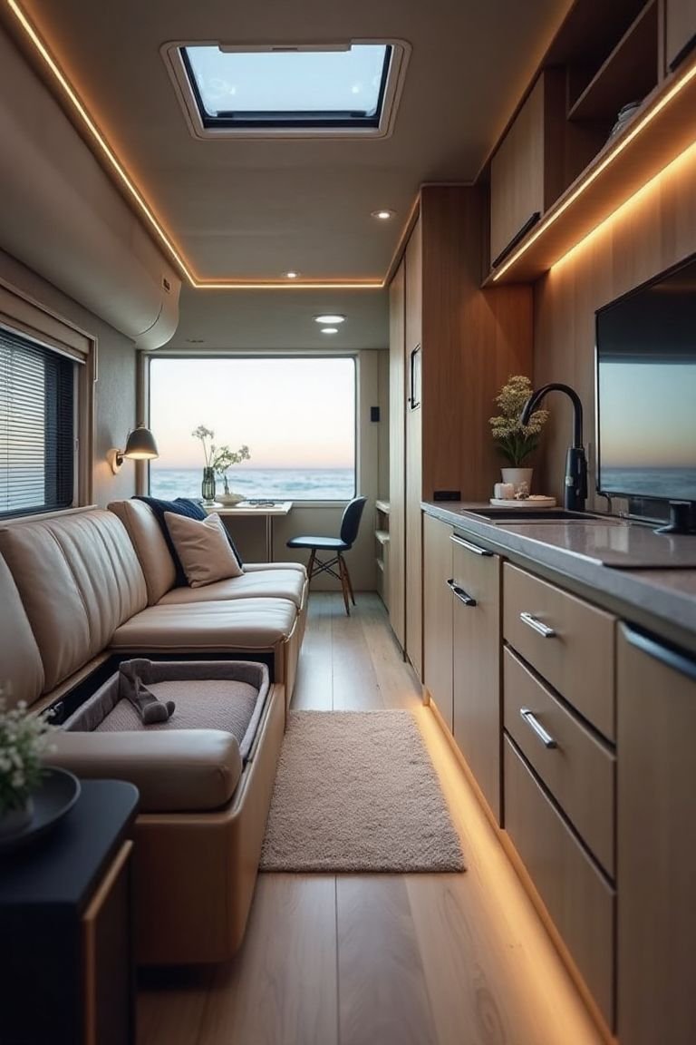 Smart Living RV – Sleek Style Meets Tech-Savvy Design