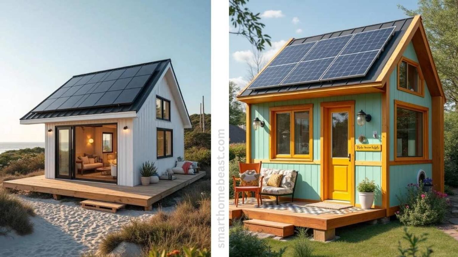 15+ Solar-Powered Tiny Homes Ideas for Sustainable Off-Grid Living