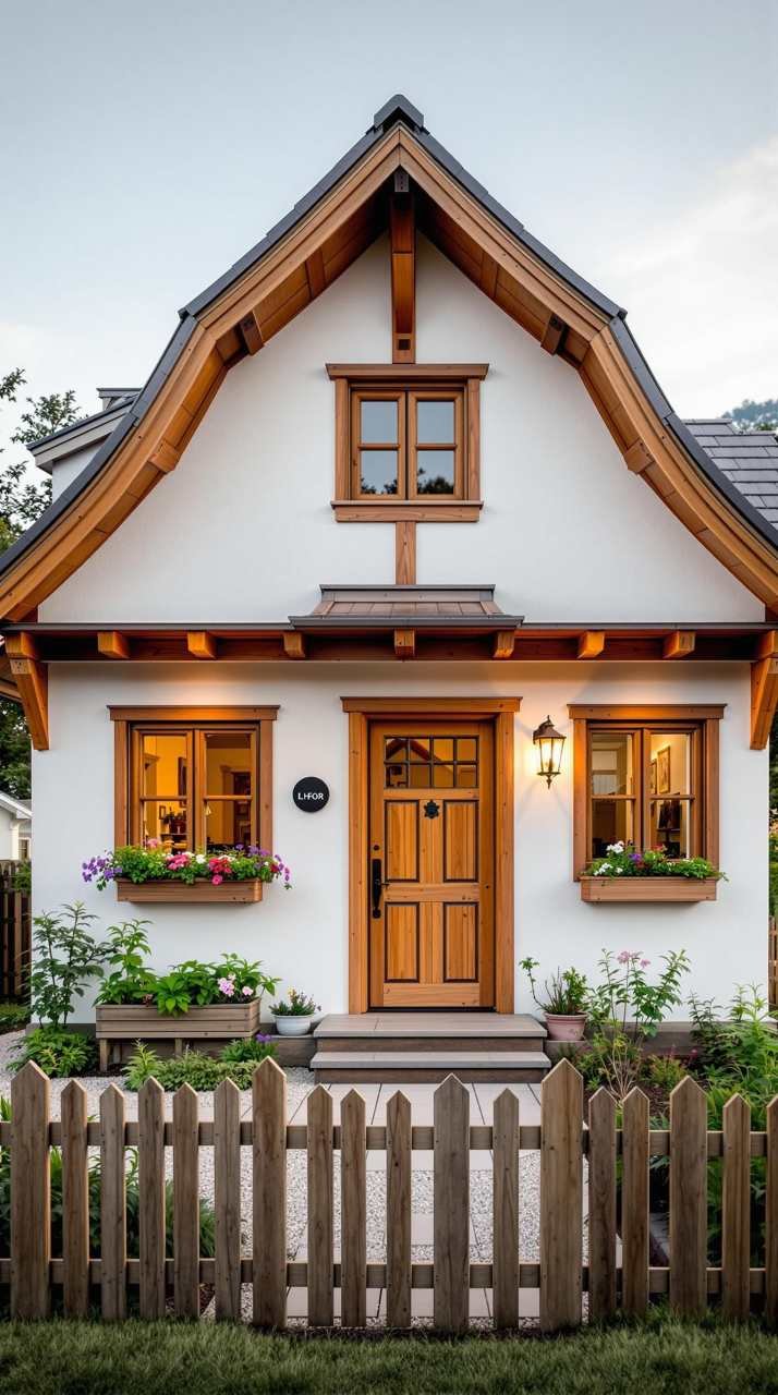 Charming Simplicity – Swiss Farmhouse-Style Tiny Home