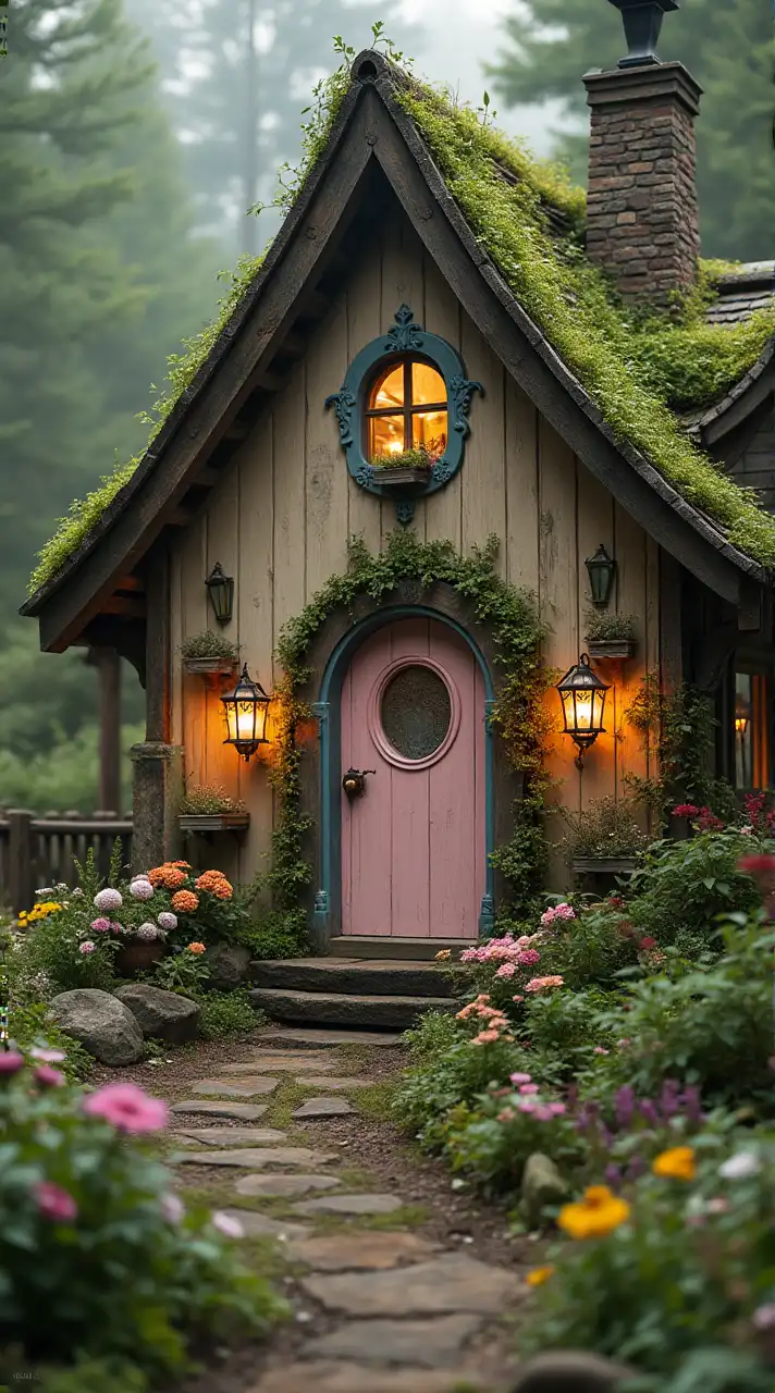 Whimsical Enchantment - The Fairy Tale Cottage