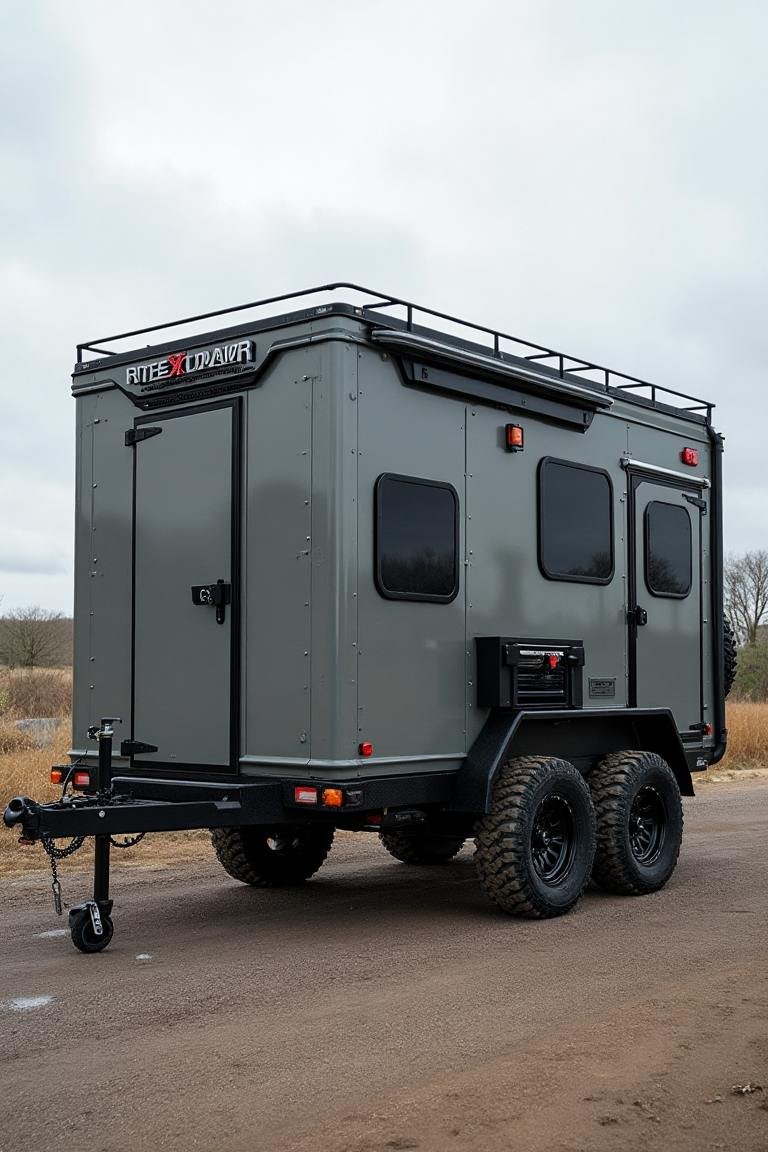 Graphite Nomad Camper - Urban Toughness Meets Off-Road Adventure